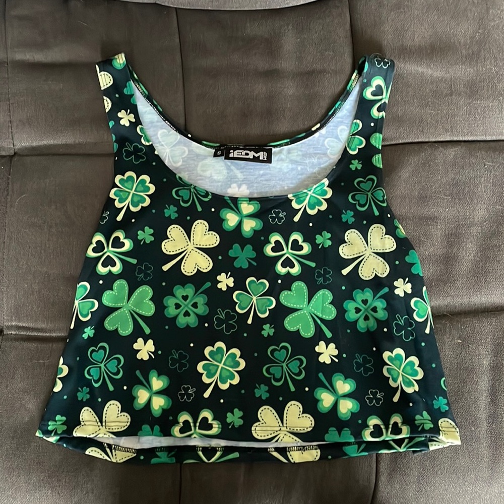 Shamrock crop top